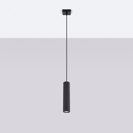 Pendelleuchte KARBON 1 schwarz