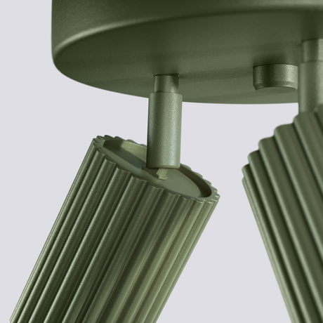 Plafond KARBON 3P olivgrün