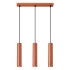 Pendelleuchte LAGOS 3L roter Ocker