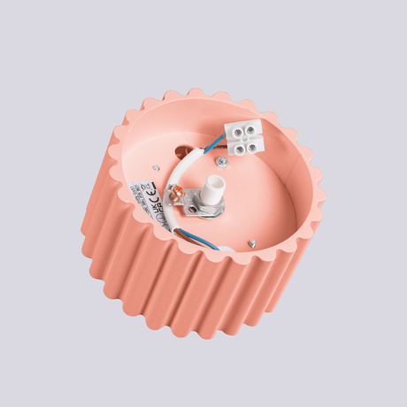 Plafond AURA 1 apricot Gx53