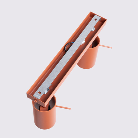 Plafond RING 2 roter Ocker