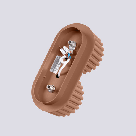 Plafond AURA 2 mokka Gx53