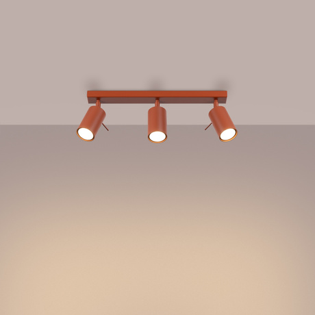 Plafond RING 3L roter Ocker