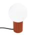 Tischlampe HALO roter Ocker