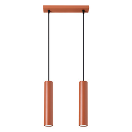 Pendelleuchte LAGOS 2 roter Ocker
