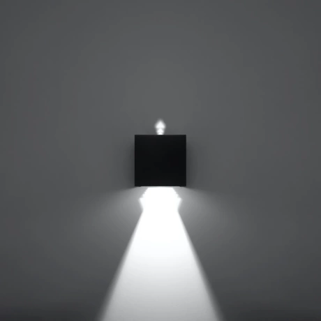 Wandleuchte LUCA schwarz LED IP54