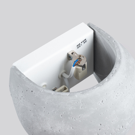 Wandleuchte GLOBE beton