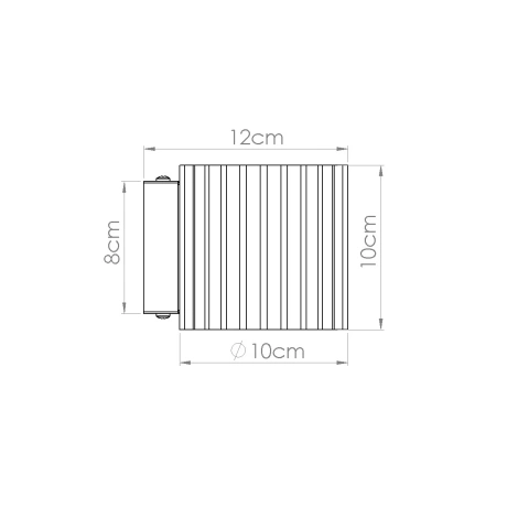 Wandleuchte AURA ultramarin G9