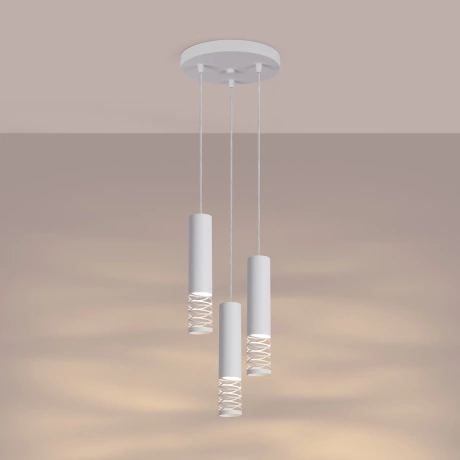 Pendelleuchte LAMI 3P weiß