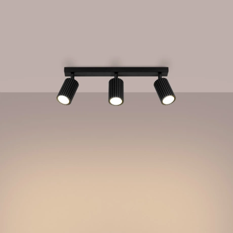 Plafond KARBON 3L schwarz