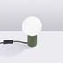 Tischlampe HALO olivgrün