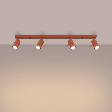 Plafond RING 4L roter Ocker