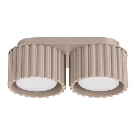 Plafond AURA 2 taupe Gx53