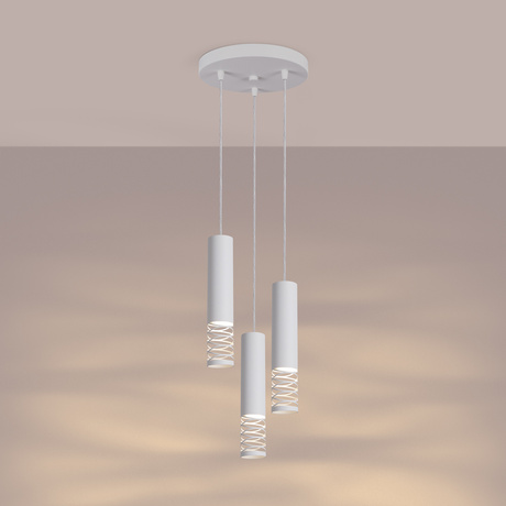 Pendelleuchte LAMI 3P weiß