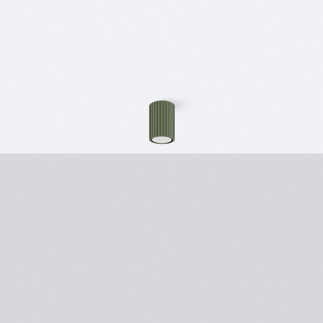 Plafond KARBON 10 olivgrün