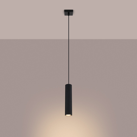 Pendelleuchte KARBON 1 schwarz
