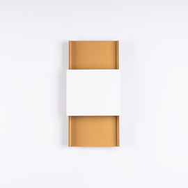 Wandlampe DURLIN Gold/Weiß