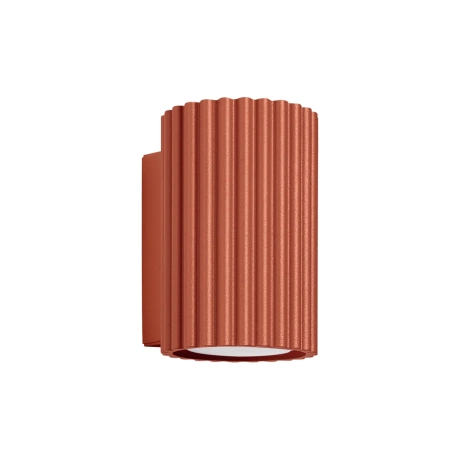 Wandleuchte KARBON 10 roter Ocker