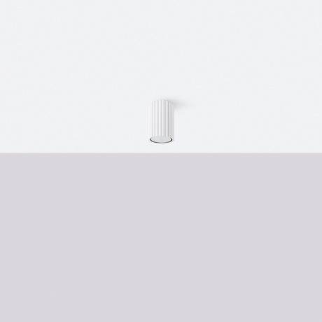 Plafond KARBON 10 weiß