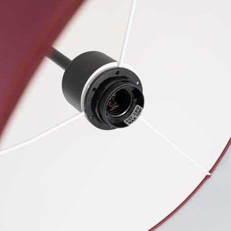 Pendelleuchte NEVIA burgunderrot