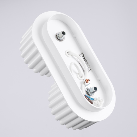 Plafond AURA 2 weiß Gx53