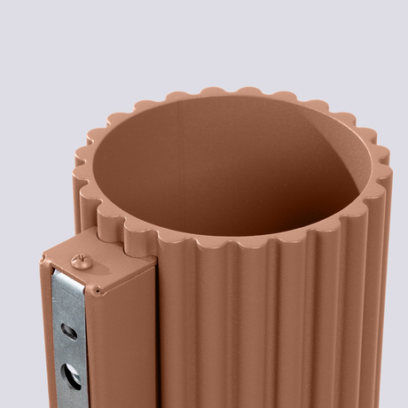 Wandleuchte AURA mokka G9